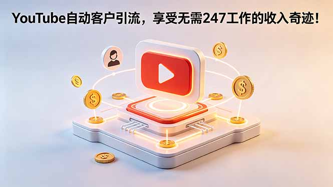 YouTube 自动客户引流，享受无需 247 工作的收入奇迹！【原创双语字幕】-优优云网创