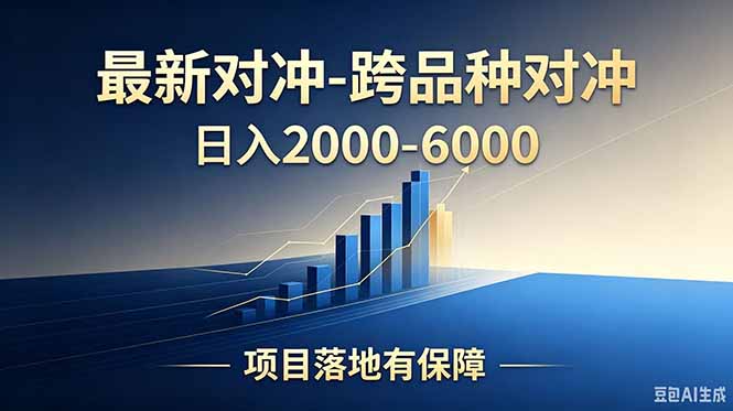 跨品种对冲震撼首发!日收益2000-6000+,项目绿色长久,安全稳健,合规靠谱,可批量放大-优优云网创