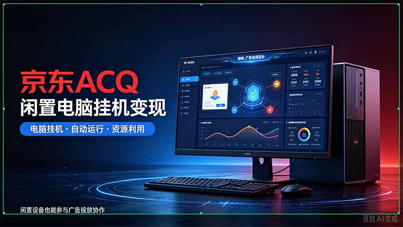 京东ACQ是什么?闲置电脑挂机采集项目拆解-优优云网创